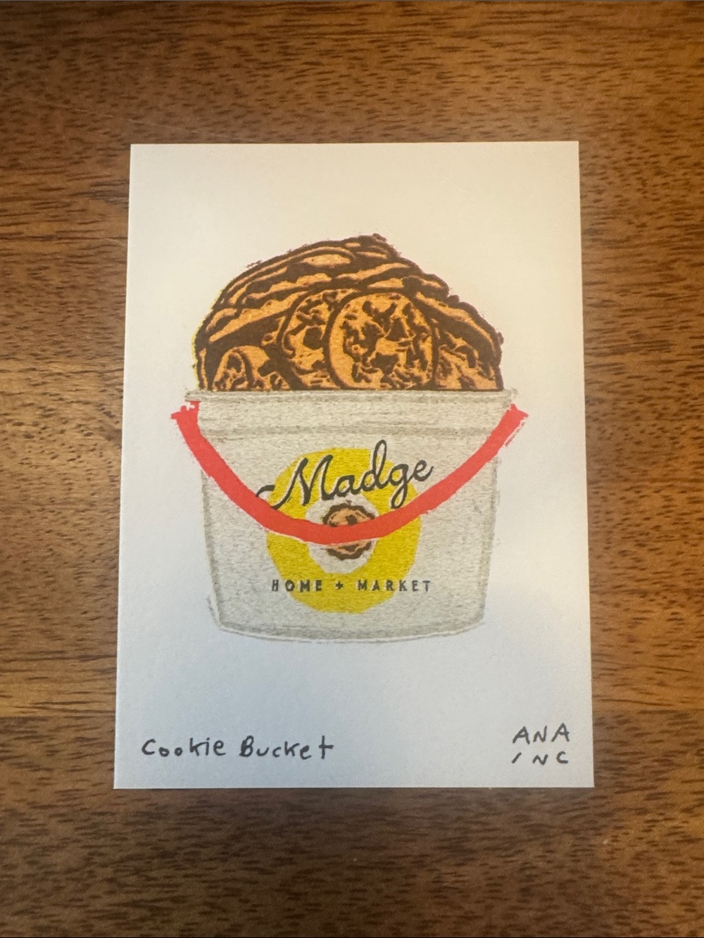 Inciardi - Cookie Bucket - CUSTOM - RARE - Minnesota State Fair - Mini Print
